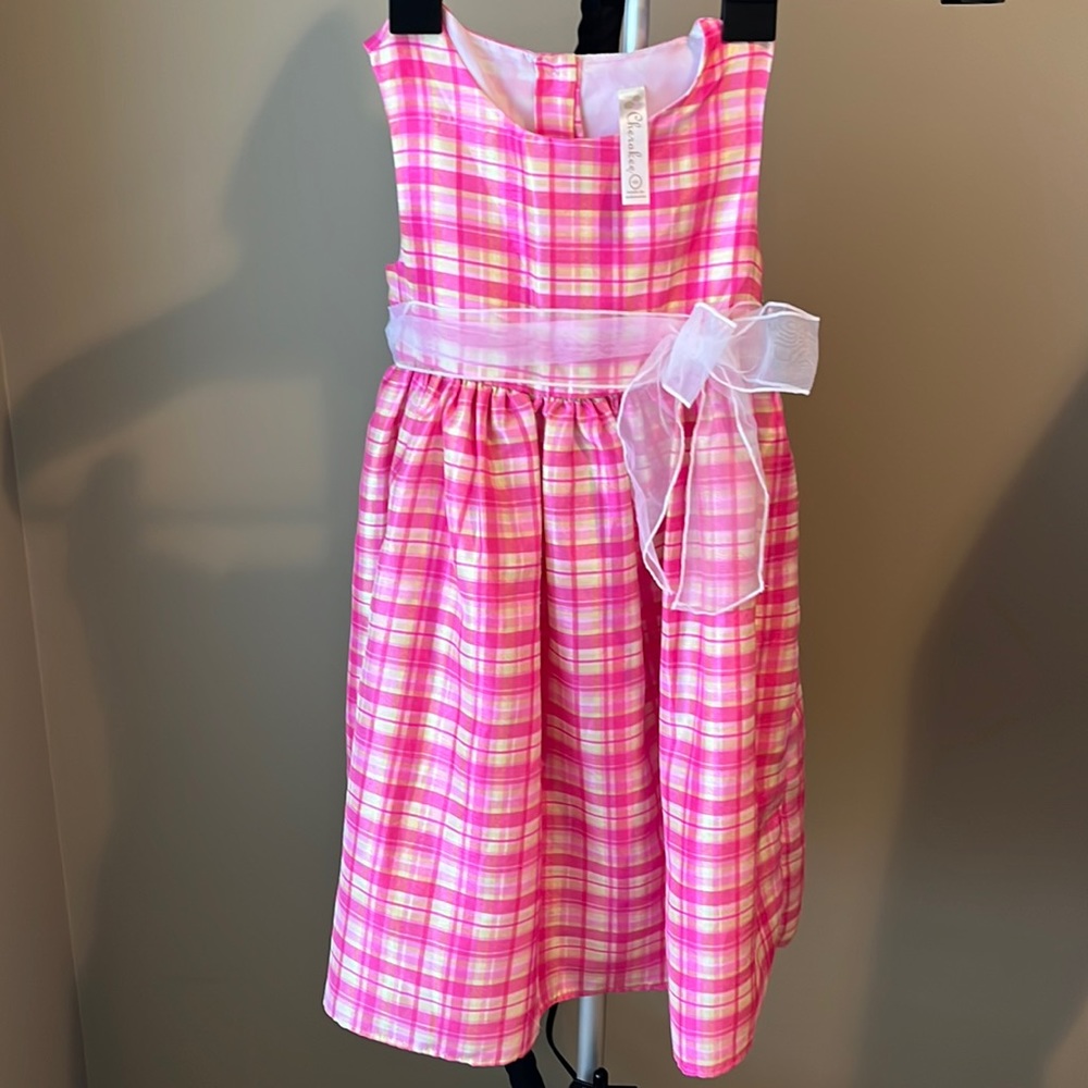 Cherokee Big Girls Sleeveless Party Dress